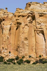 Horseshoe Bend, detail, in the San Rafael Swell north of I-70 west of exit 131.